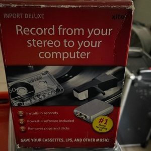 Import Deluxe Import From Your Stereo To Your Computer